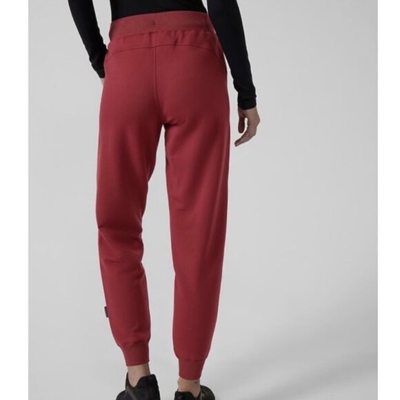 ATHLETA XS Red Altitude Jogger in Polartec Power Stretch - Picture 1 of 11